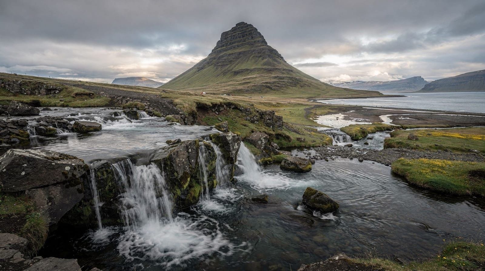 Snæfellsnes Peninsula: glacier, lava caves, and Kirkjufell, Iceland