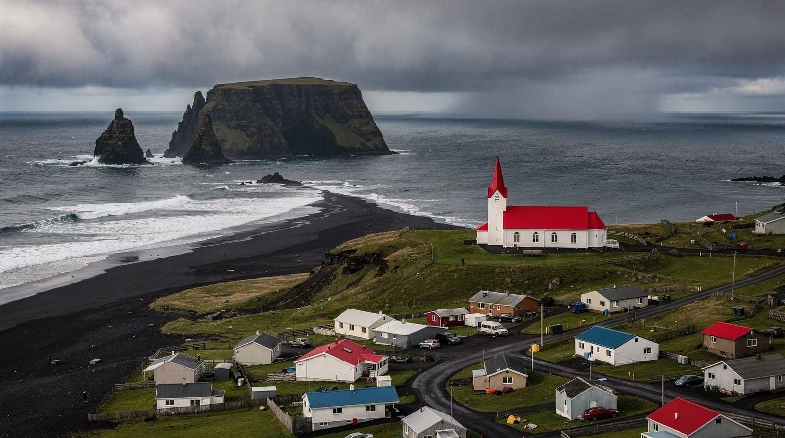 Vík: Iceland's southernmost village and black beach base, Iceland