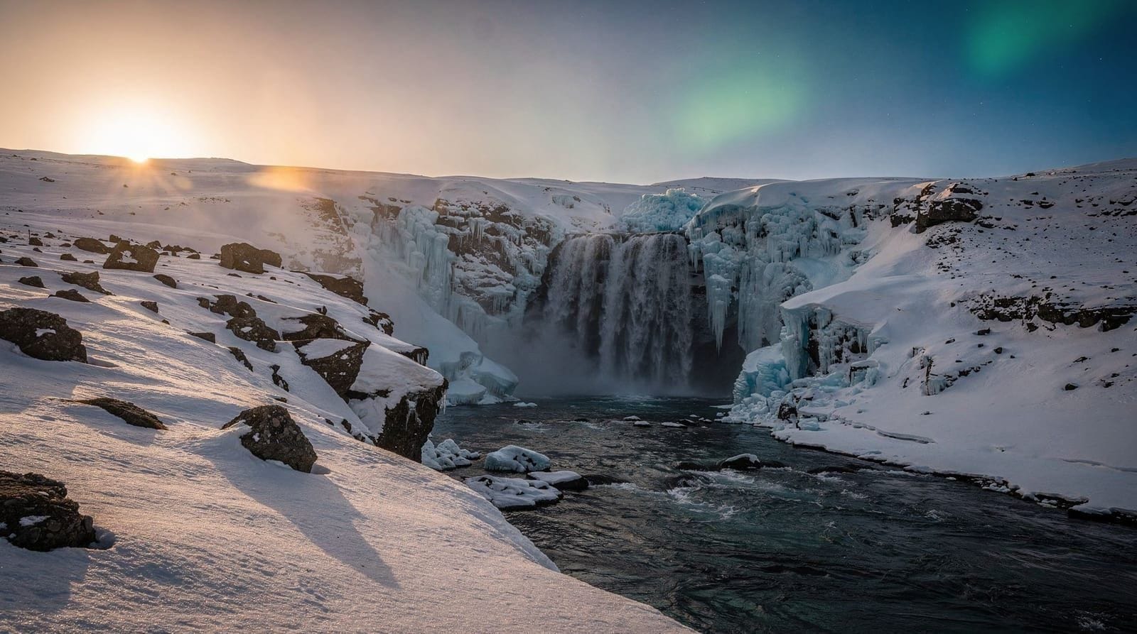Iceland Winter 4-Day Itinerary: Ice Caves, Auroras & Black Beaches — 4 days — moderate — mid-range