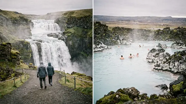 Reykjavik: Golden Circle Day Trip with Blue Lagoon Transfer