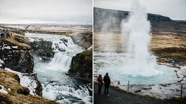 From Reykjavik: Golden Circle Tour with Gullfoss and Geysir