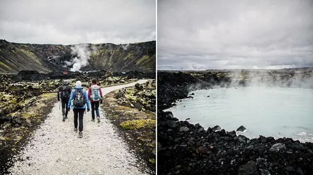 From Reykjavik: Reykjanes Volcanic Hike & Blue Lagoon Option