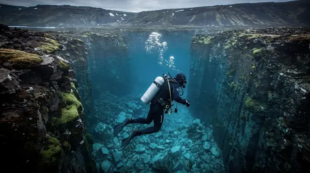 Silfra: Diving Between Tectonic Plates