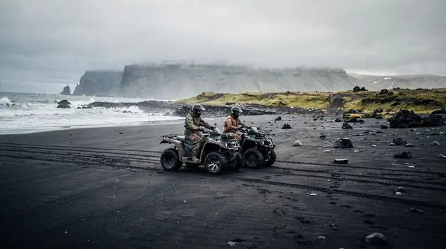 Mýrdalsjökull: South Coast ATV Quad Bike Safari
